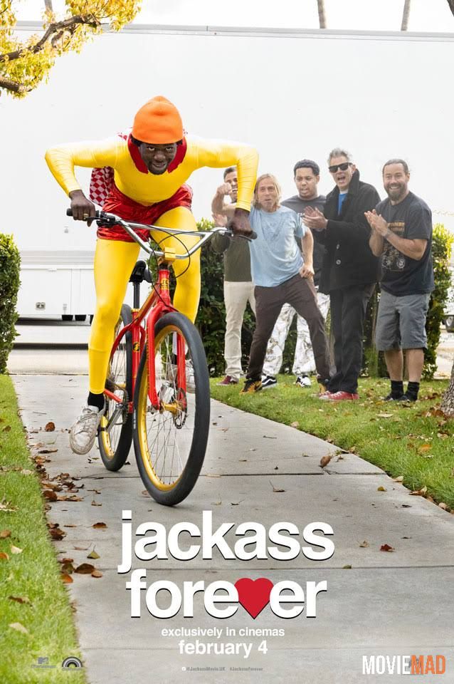 Jackass Forever 2022 WEBRip Telugu (Voice Over) Dubbed 720p [1XBET]